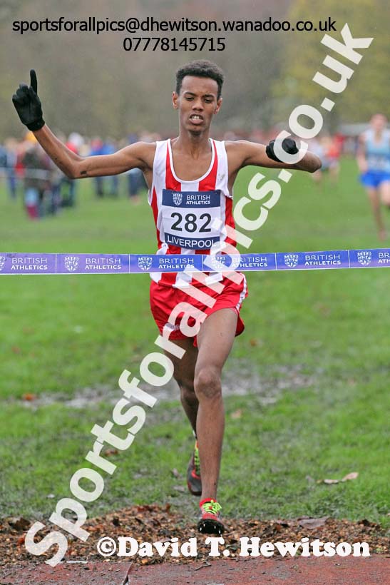 Boys under-15s, British Athletics Liverpool Cross Challenge, Sefton Park, Liverpool. Photo: David T. Hewitson/Sports for All Pics